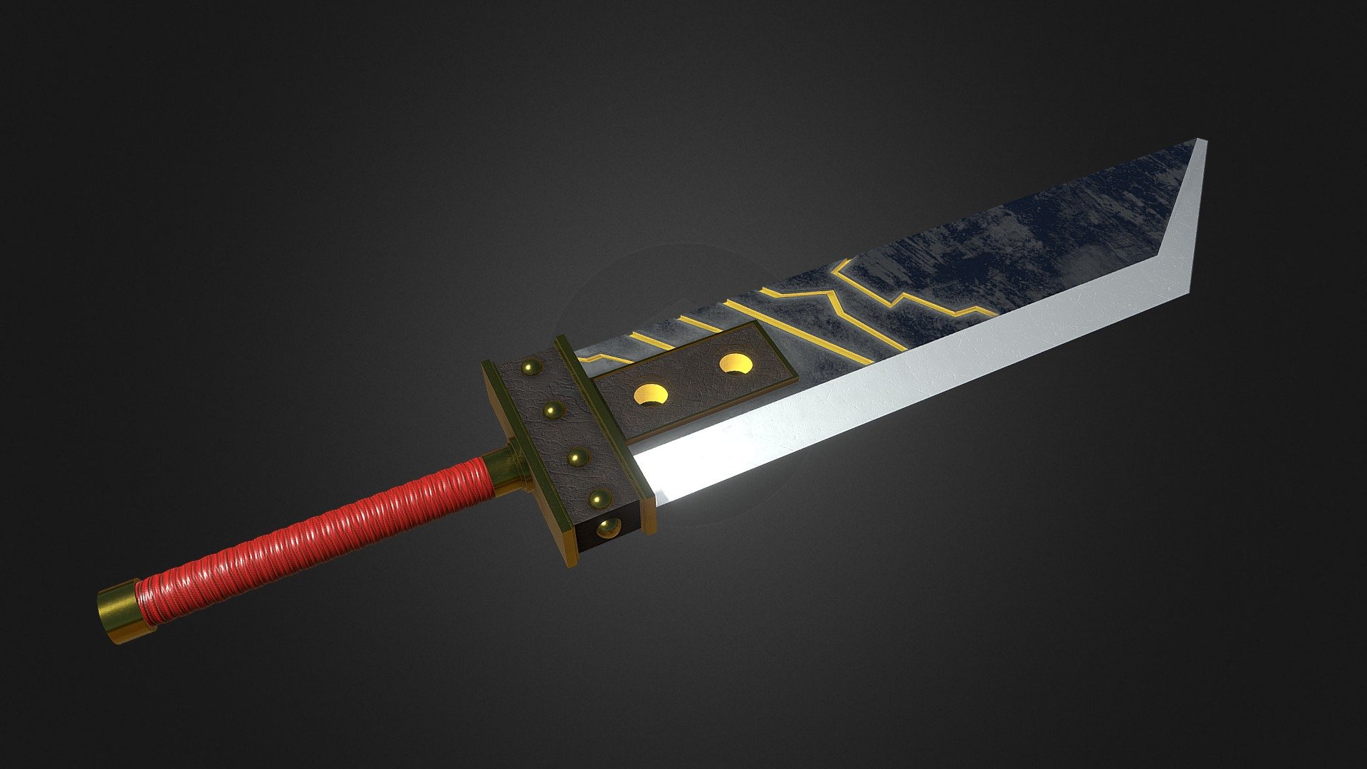 Buster Sword Buy Royalty Free 3D model by jyrenn [a5fac45