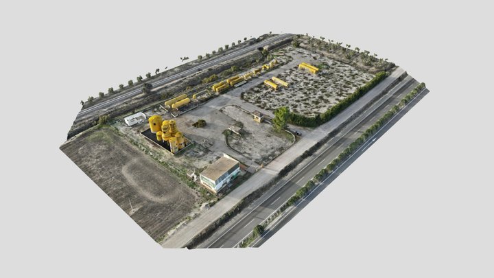 241125-A-Old-Fertiberia-Facility 3D Model
