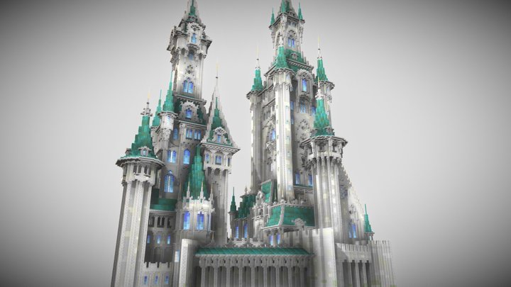 Fantasy Castle 3D Model
