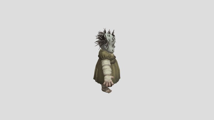 little-nightmares-3-monster-baby 3D Model