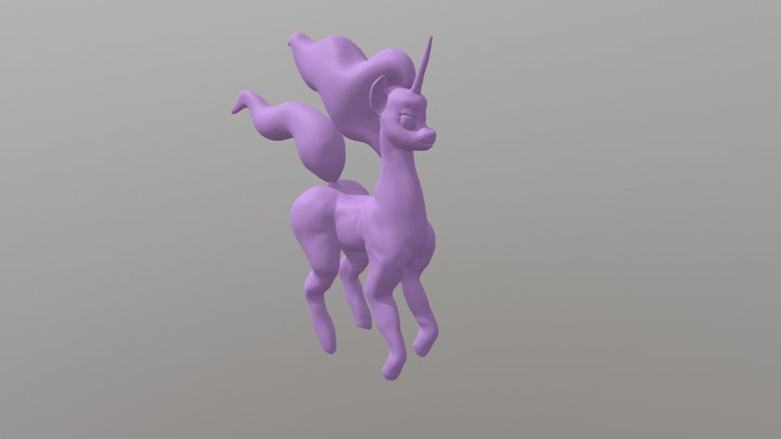 A Unicorn 3D Model