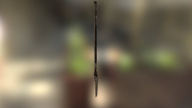 Post Apocalyptic Shovel Model-Dselvia 3D Model