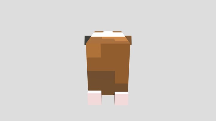 Minecraft Guinea Pig (For Mine-Imator) 3D Model