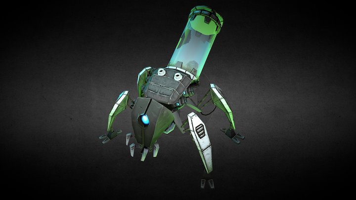Tankbug - Texture WIP 3D Model