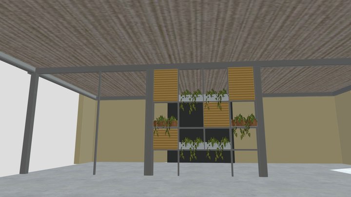 PROPUESTA CERRAMIENTO GARAJE 3D Model