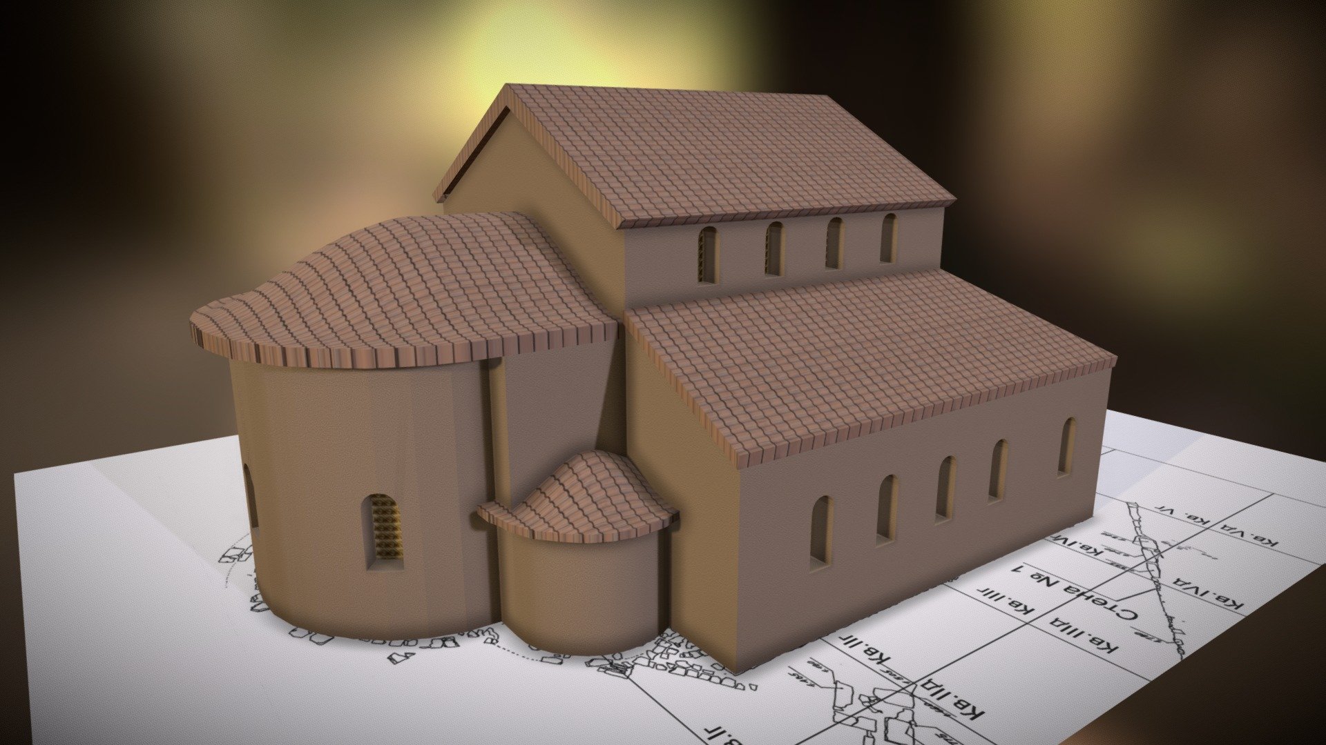 Basilica By Cruze, XIII c. AC, Chersonesus — Sketchfab embed 3D viewer