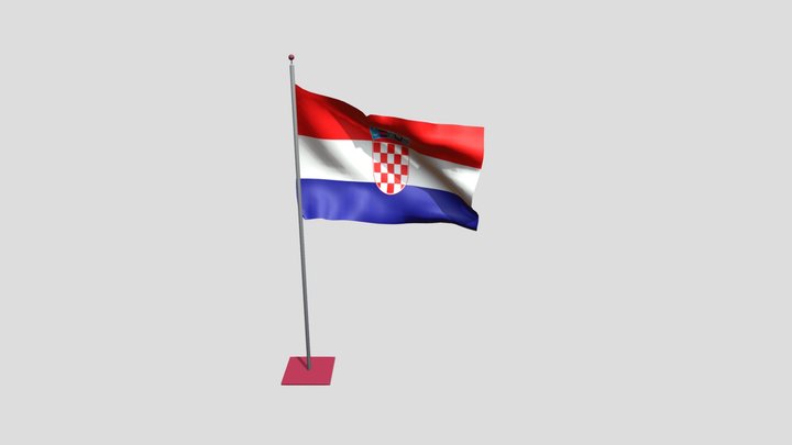 Croatia Anim 3D Model