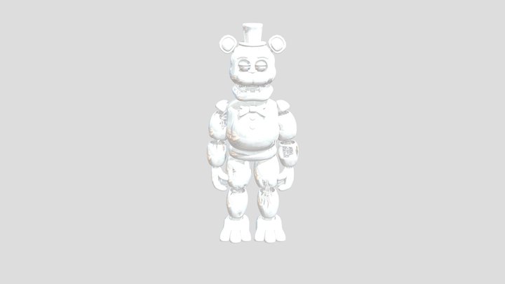 FNaF 2 Withered Freddy 3D Model