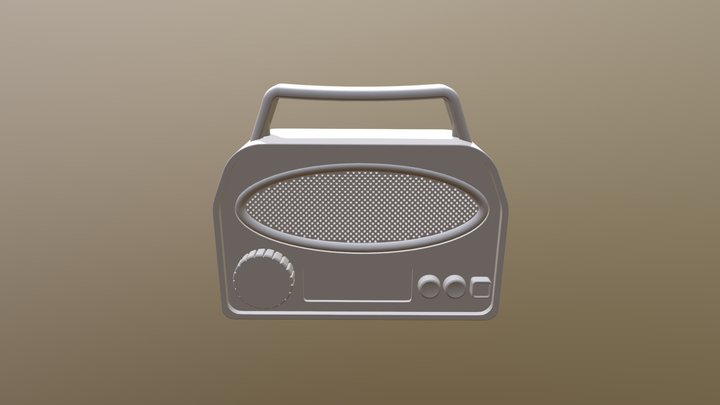 Dab Radio (Proj 2) 3D Model