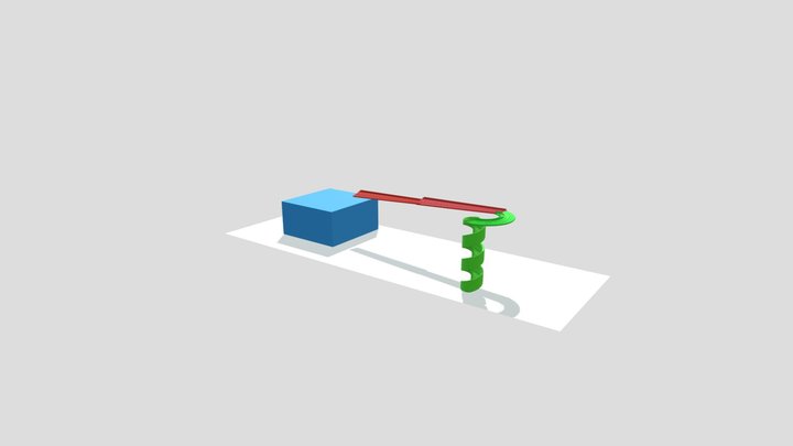 Water Slide 3D Model