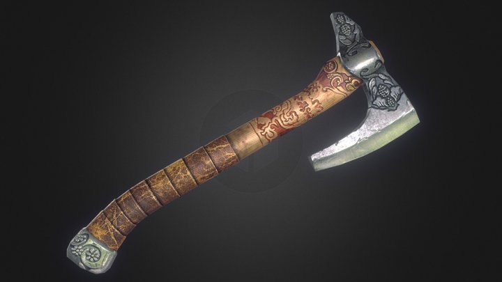 Adoha Weapon 3D Model