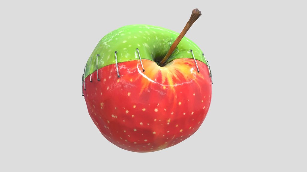 Stitched Apple