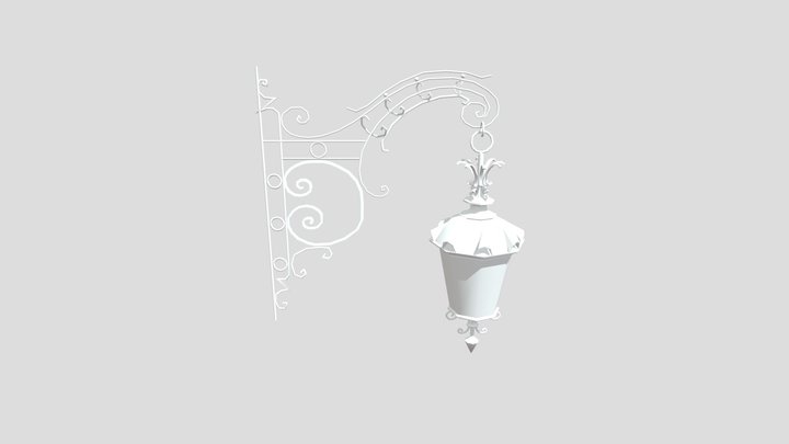가로등 3D Model