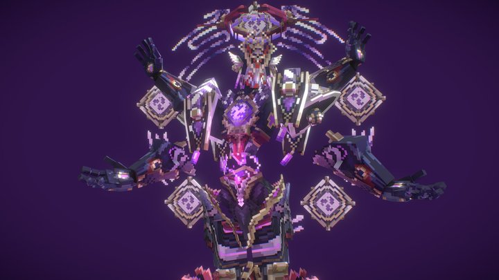 E.L.O.A.W (Scaramouche Boss) - Genshin Impact 3D Model