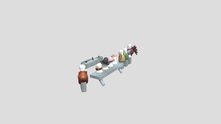 Gorilla Tag Fall 2023 Cosmetics – Gratis 3D-model STL