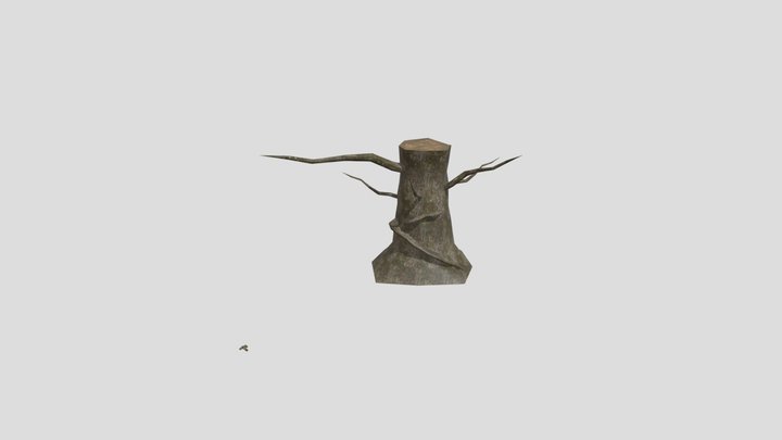 Gorilla Tags New Stump 3D Model