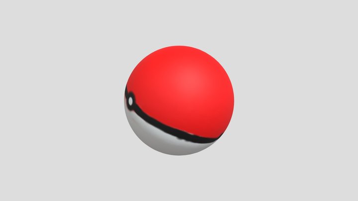Ghetto Pokeball 3D Model