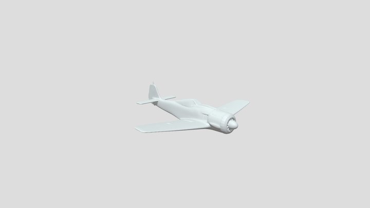 fw190飞机 3D Model