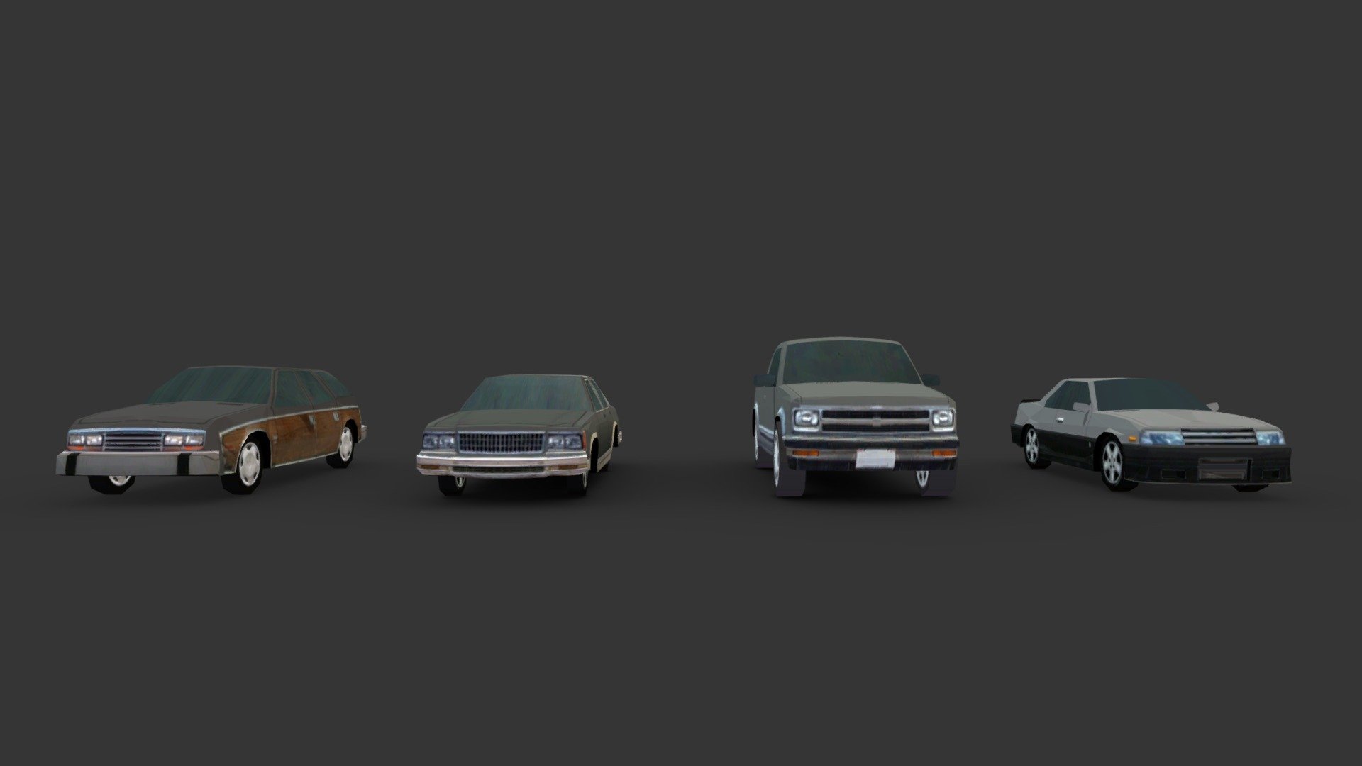 lowpoly Cars Download Free 3D model by MaX3Dd (MaX3Dd