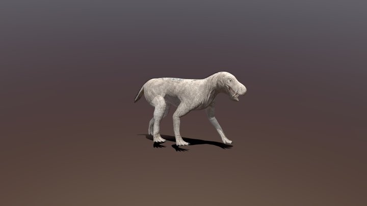 Gorgonopsid 3D Model