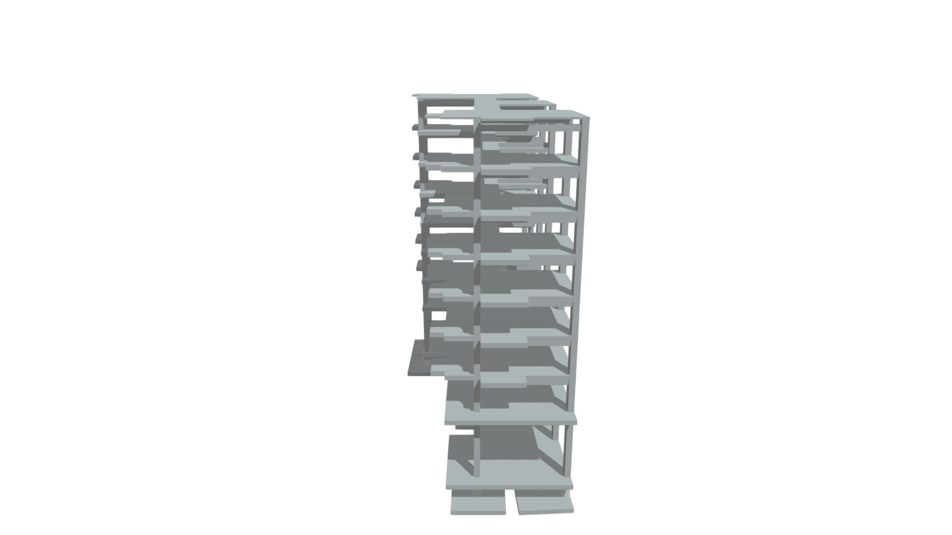 EDIFICIO 2 Maqueta Estructural