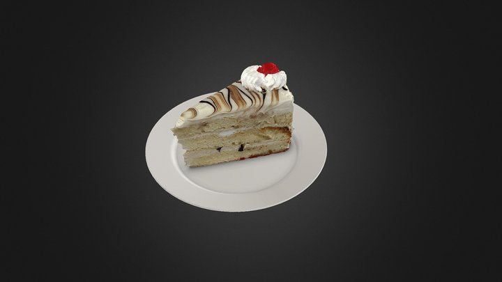 Marble Cake 3D Model