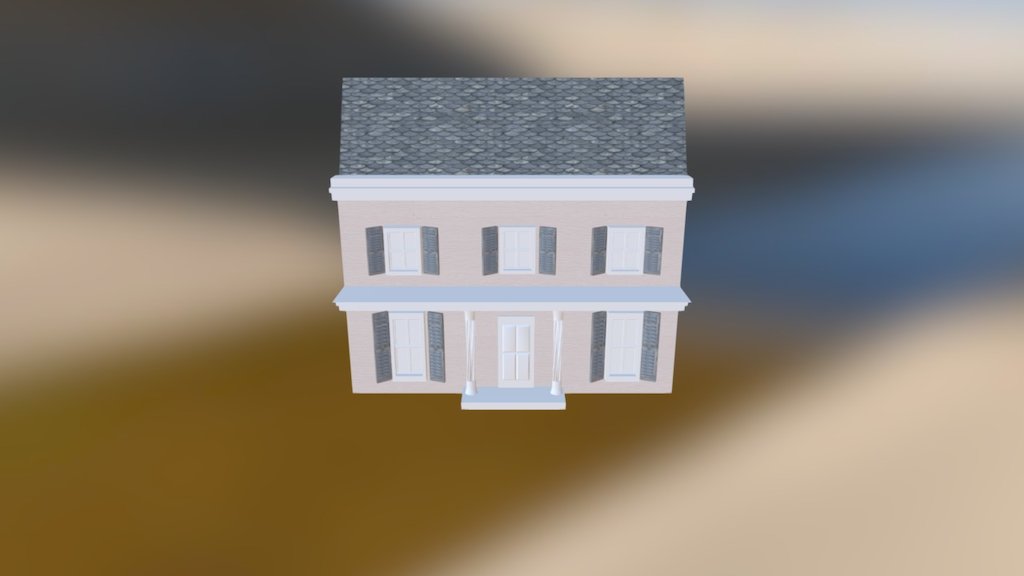 Huis - 3D model by denisezwaan [a6071c3] - Sketchfab