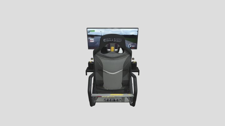 Racing simulator 1 3D Model