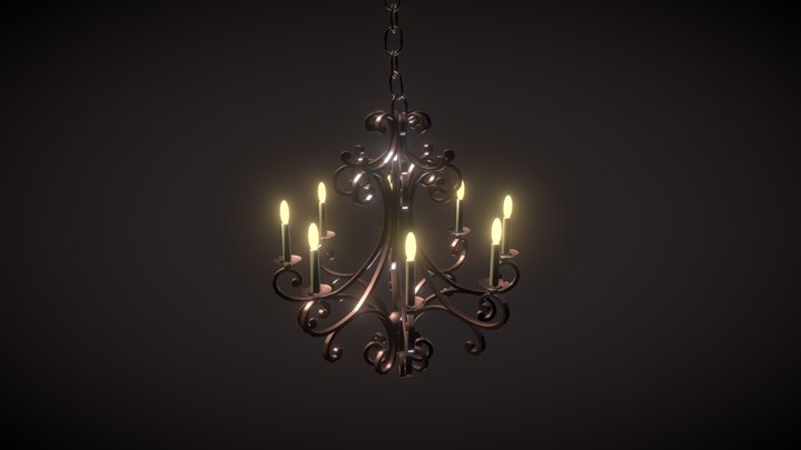 Chandelier 3D Model