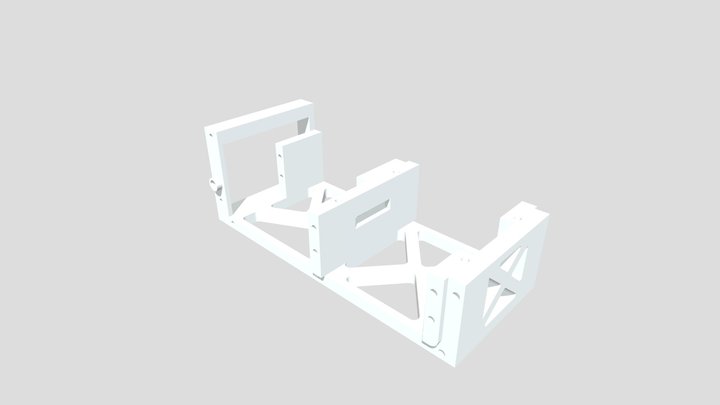 szervotartoblokk 3D Model