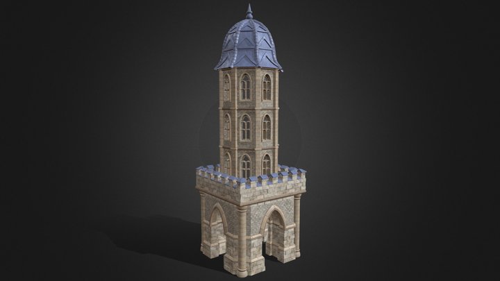 Tower Elden Ring Fan Art 3D Model