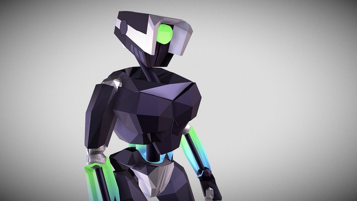 SOL - Personal Robot Avatar 3D Model