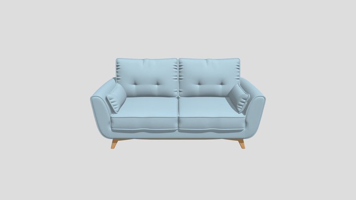 Blue Sofa B