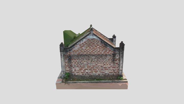 ซุ้มประตูหมู่บ้าน 3D Model
