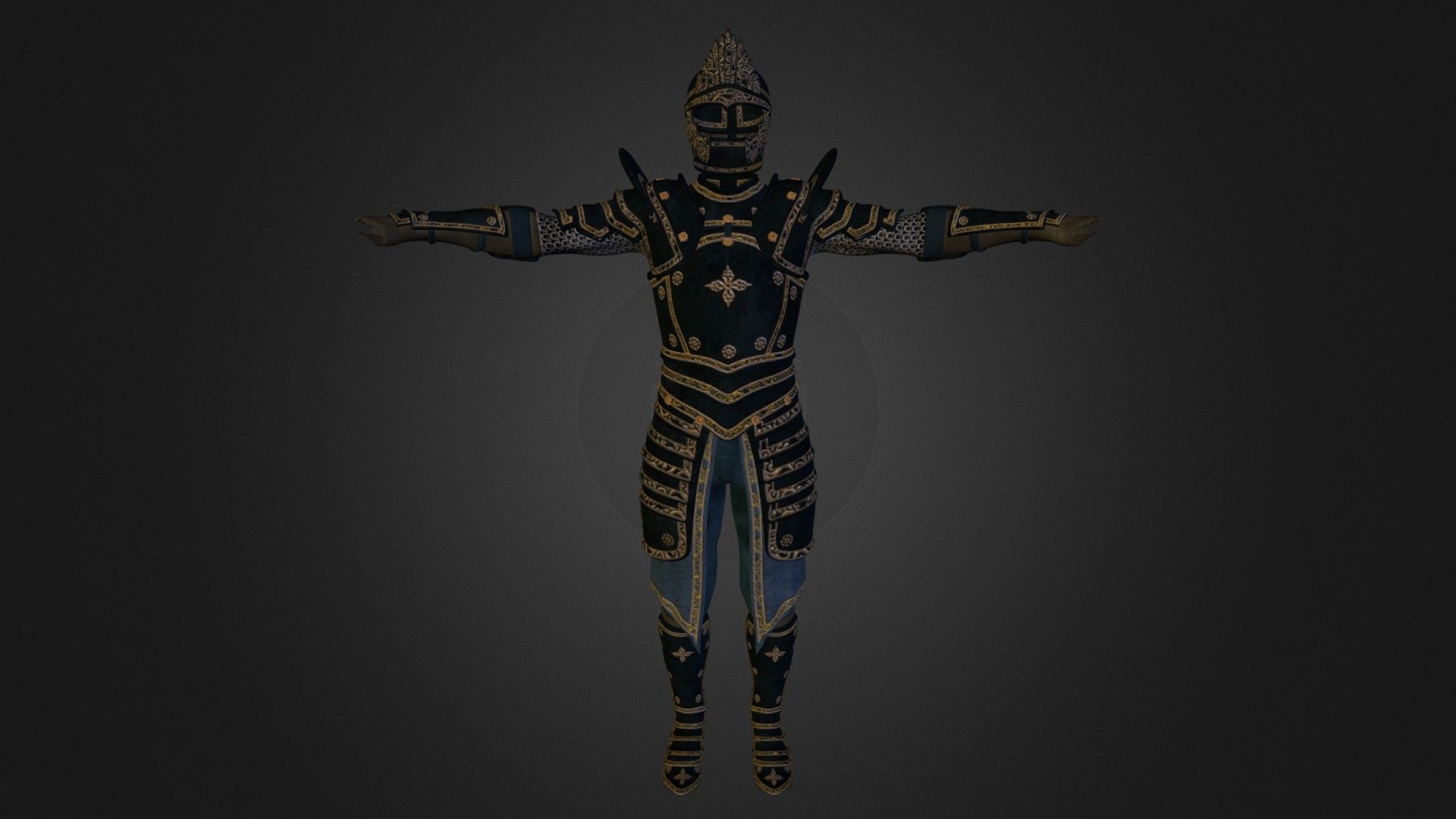 Gothic Knight Armor - 3D model by beholdmidia [a60cfb5] - Sketchfab