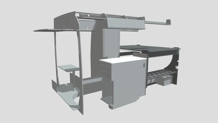 Full Crafter Build 4 Berth 3D Model