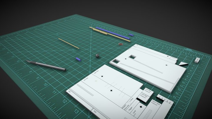 Ramp Flag - v2 3D Model