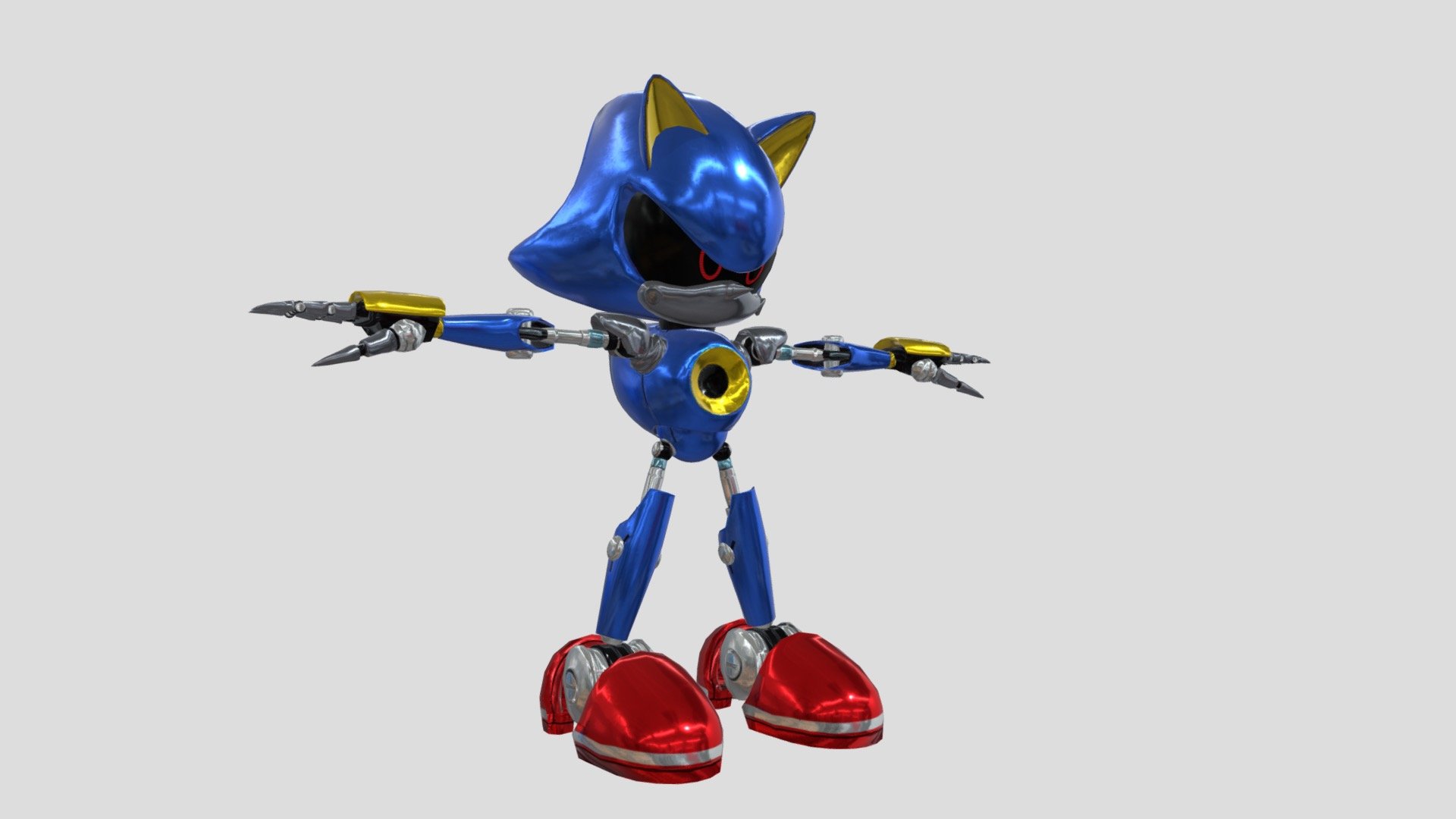 sonic-rangers-metal-sonic - Download Free 3D model by 🌌 ...