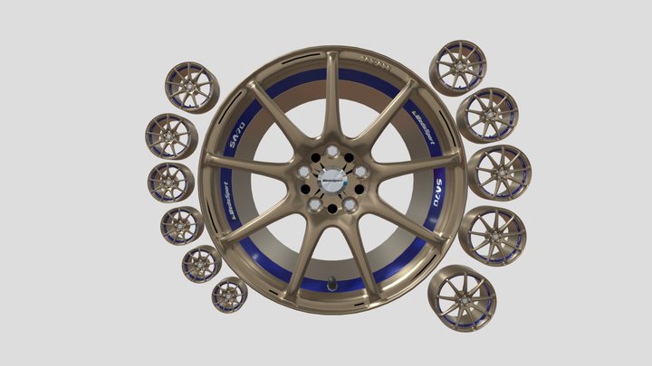 Wedssport SA-70 3D Model