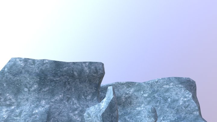Monster Garden - Ice Mountain 3D Model
