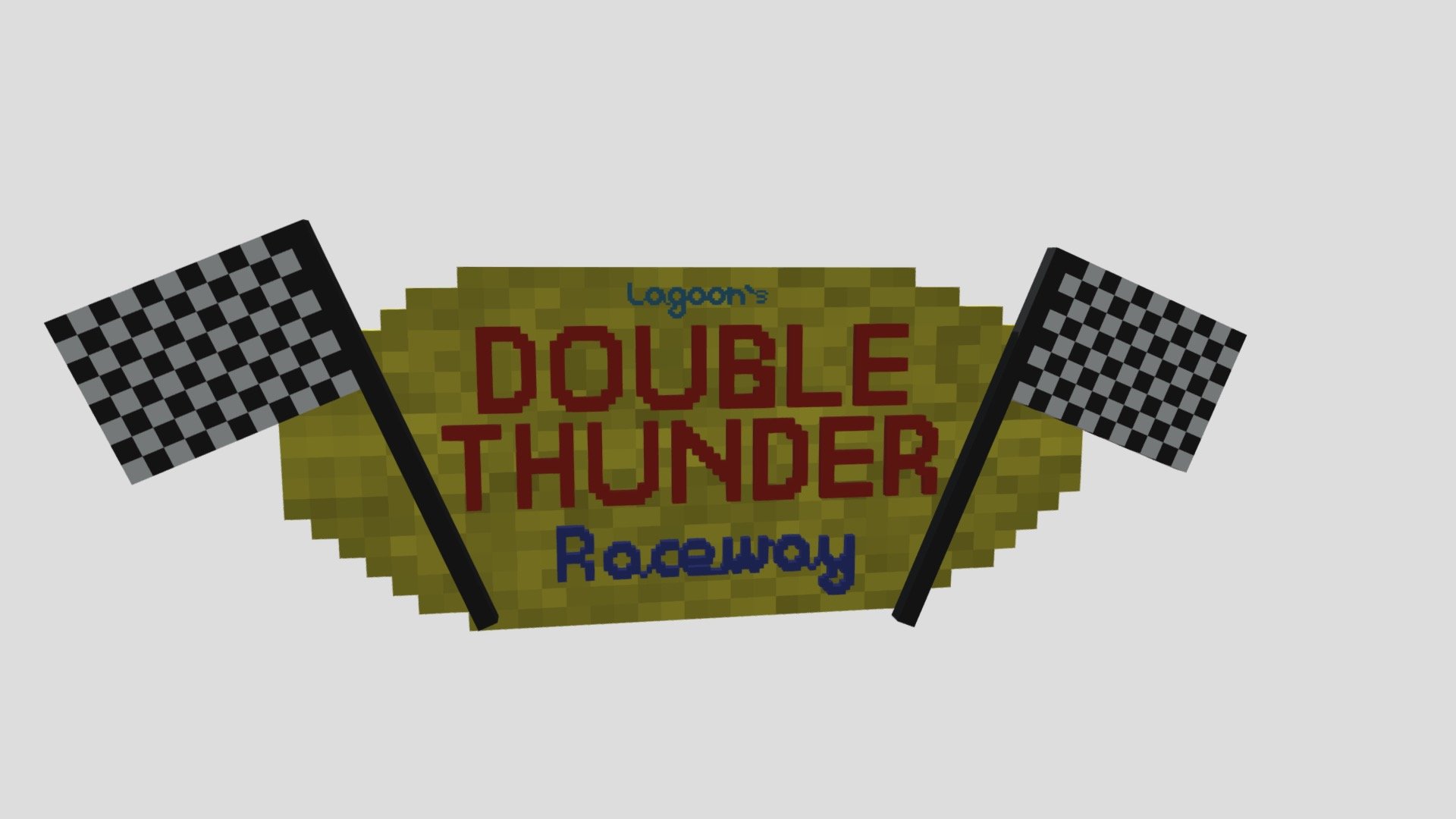 Double Thunder Raceway Download Free 3D model by SuperSnazzyBear
