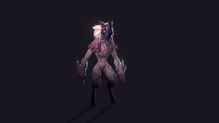 Kindred LowPoly 3D Model