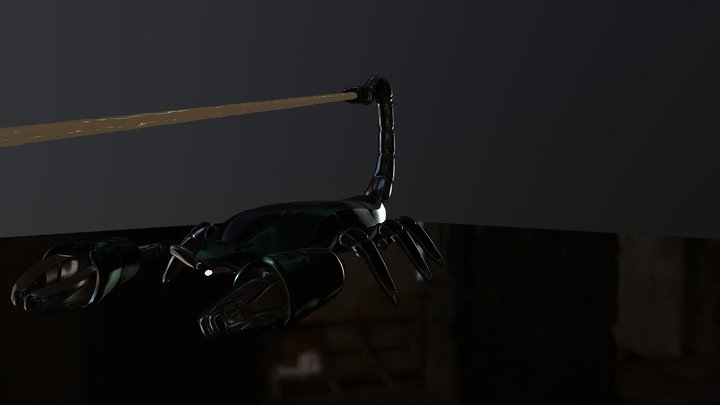 Scorpion Tank 3D Model