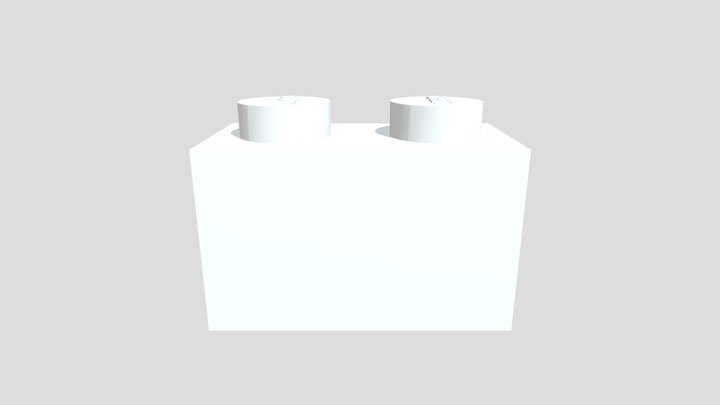 roi_bouzas_pieza_lego_1x2 3D Model