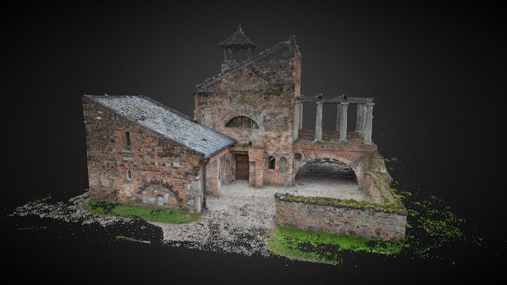 Przybytek Arcykapłana, Arkadia - Chmura punktów 3D Model
