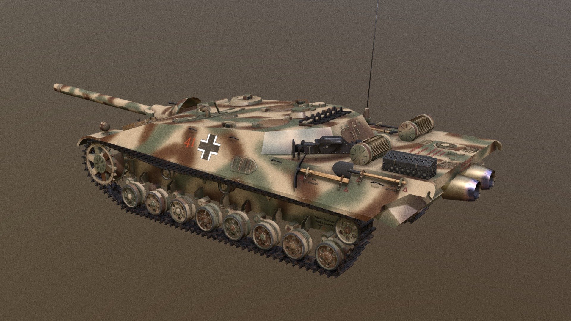 Schnell Jagdpanzer Aureole -Wald without Armor - Buy Royalty Free 3D ...