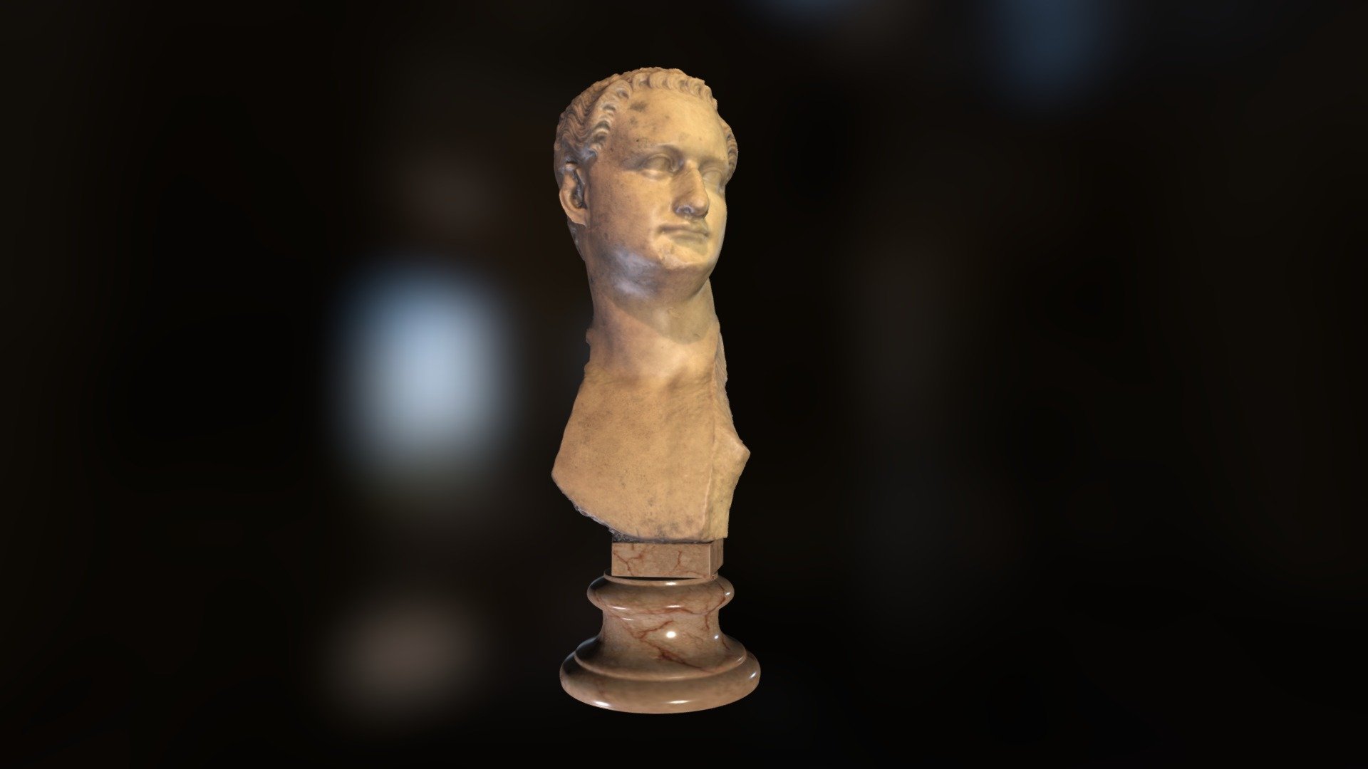 Busto de Domiciano - Museos Capitolinos (Roma)
