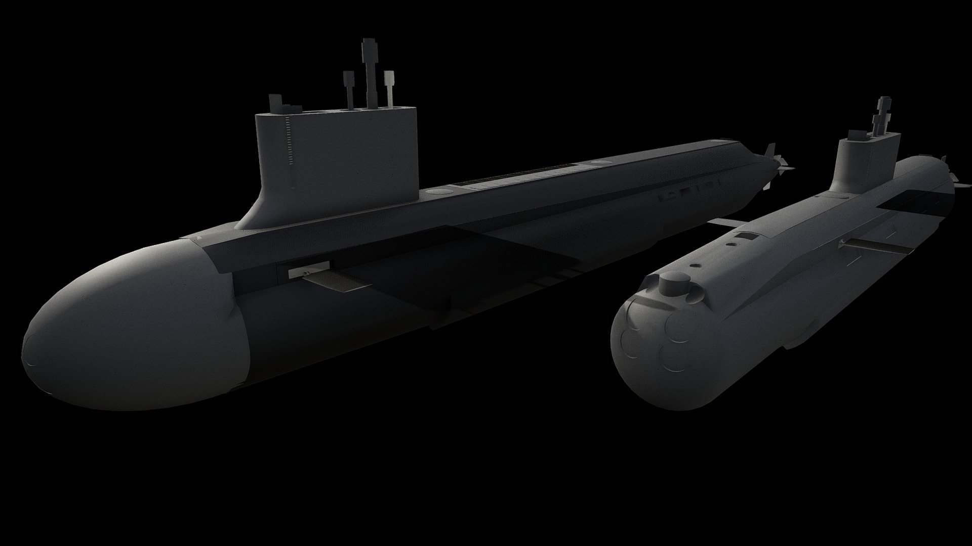 Fateh and Kúseh class Submarines - 3D model by KillCaptureDestroy ...