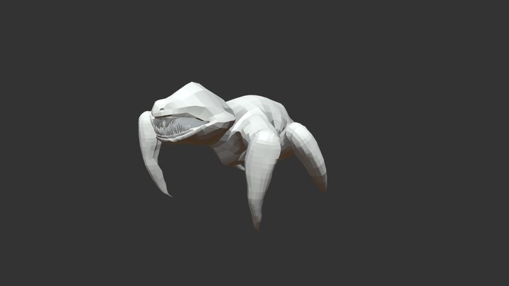 Grunt Monster animated 3D Model