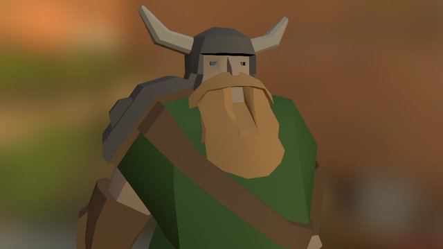 Viking Model 3D Model
